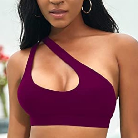 NAFLEAP One Shoulder High Waisted Cutout Bikini 👙  NEW (without tag)! - Picture 6 of 12